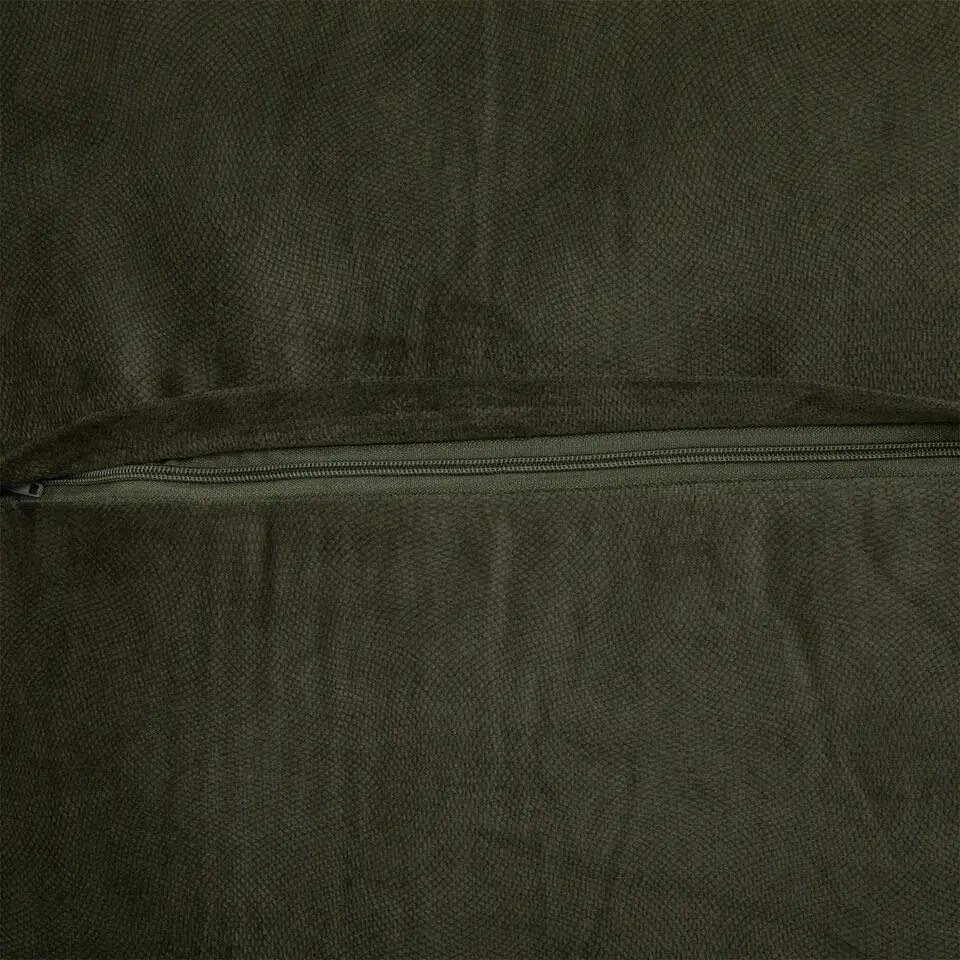 Atmosphera Bank/sierkussens Sophia - 52 x 52 cm - Olijfgroen