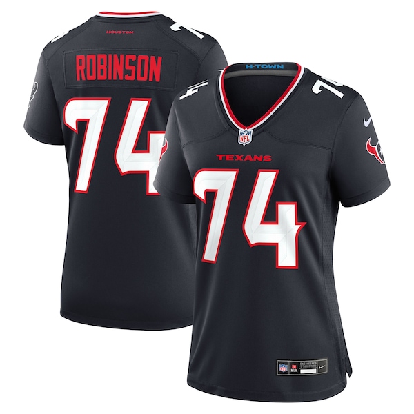 Cam Robinson Houston Texans Nike Women's Team Game Jersey -  Navy