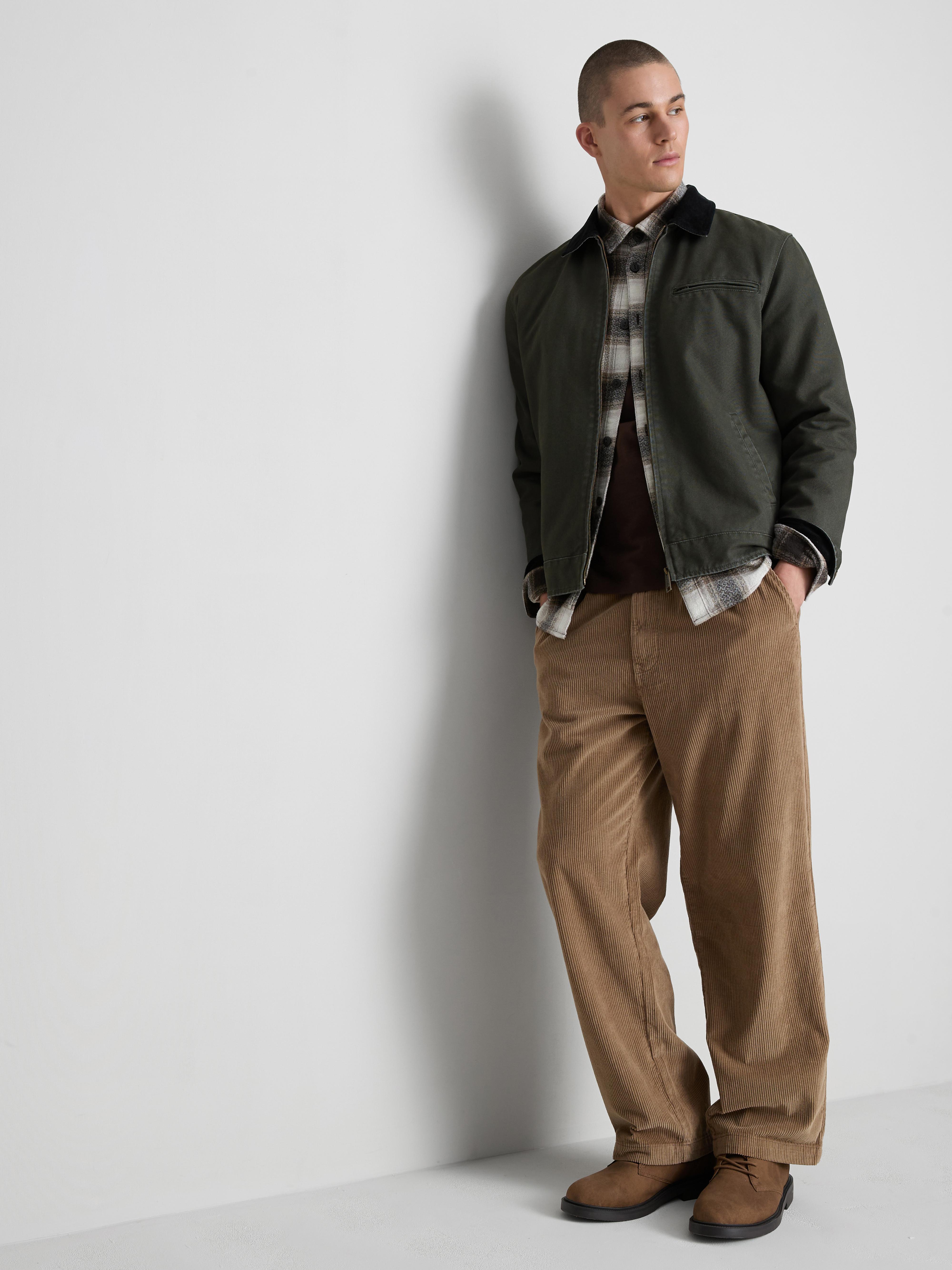 The Stronghold Zip-Up Canvas Jacket