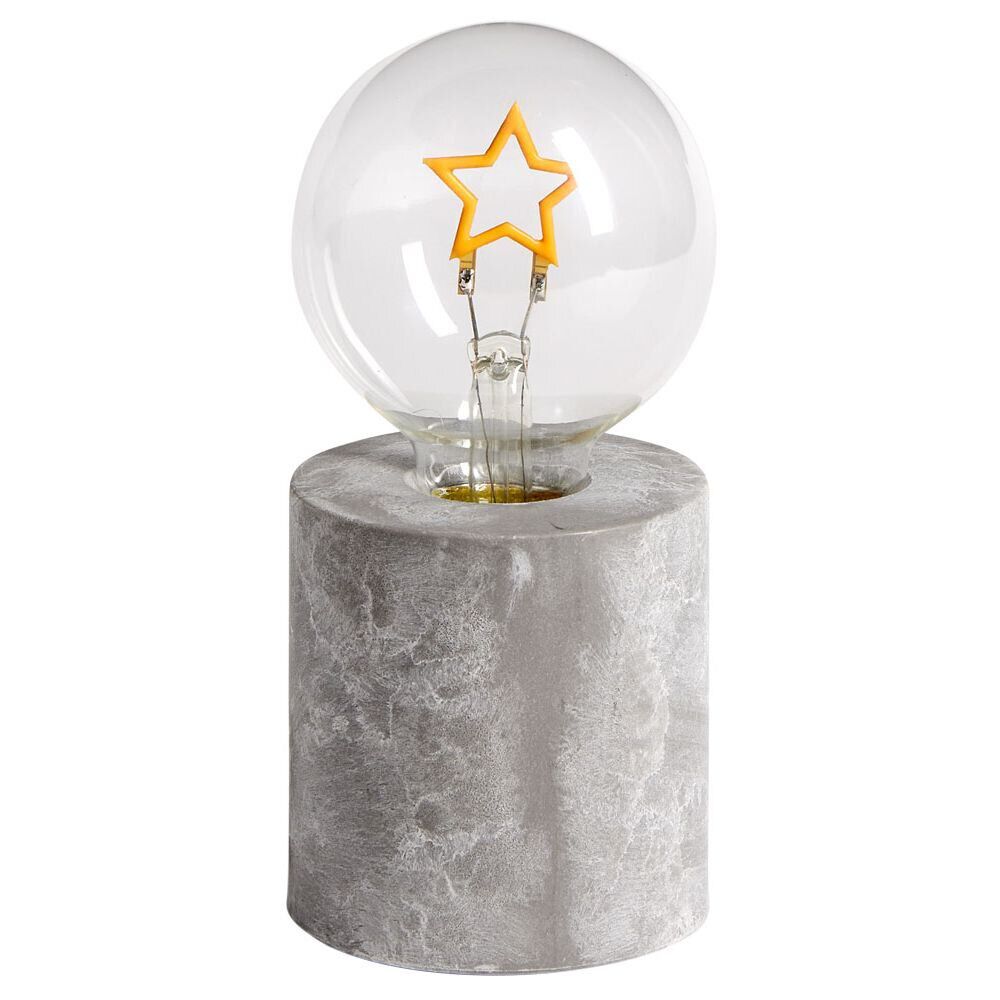Ampoule déco LED sur socle étoile