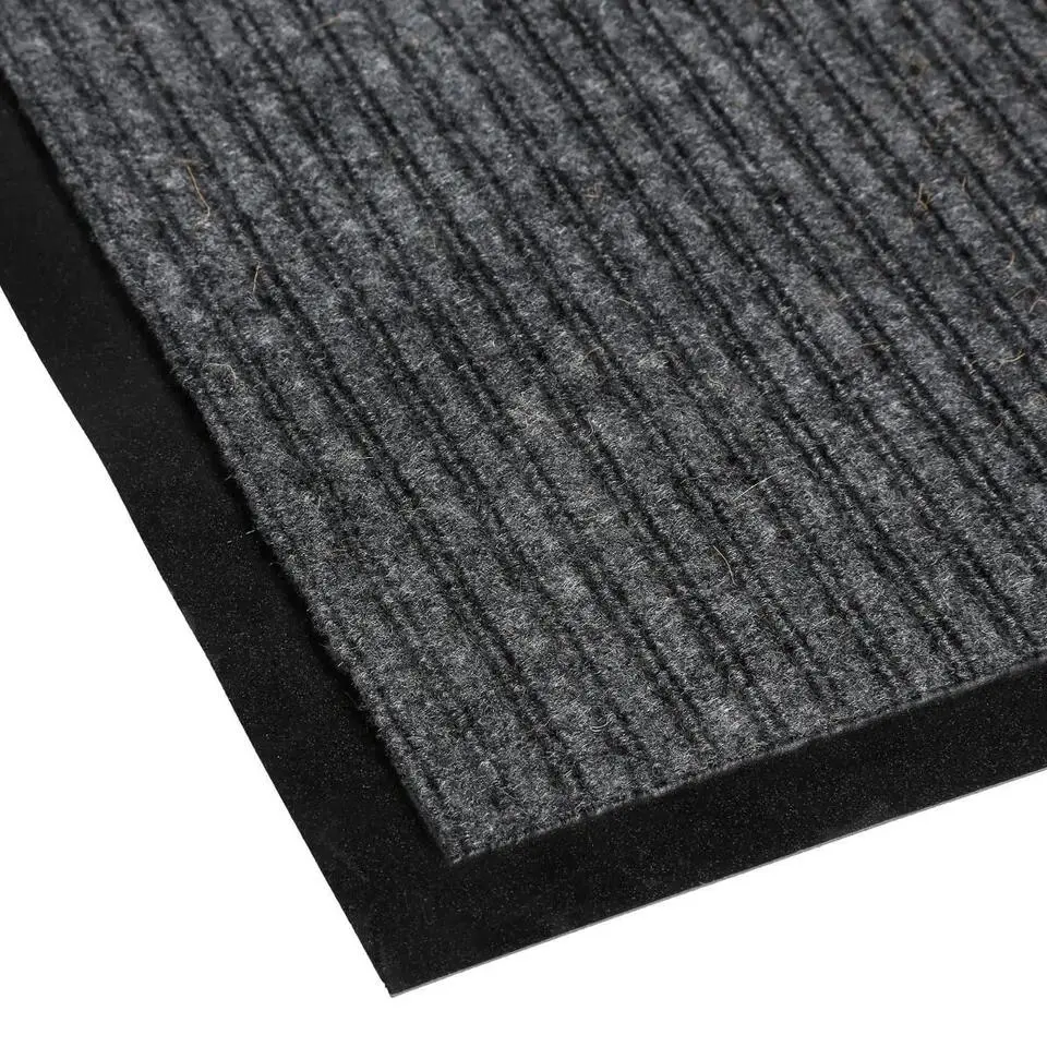 5Five Deurmat - donkergrijs - droogloopmat - 60 x 40 cm