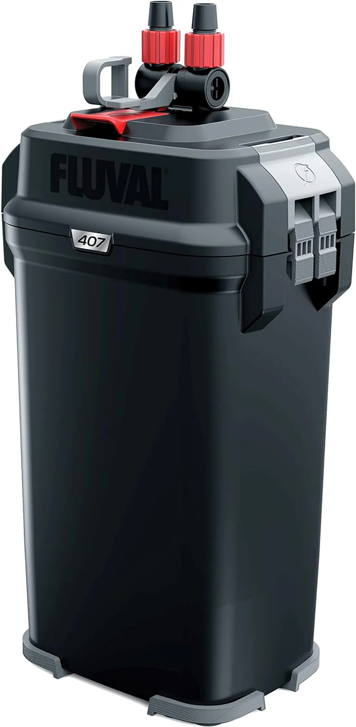 Fluval 407 Perfomance Canister Filter - for Aquariums Up to 100 Gallons - Aquarium Canister Filter(407)