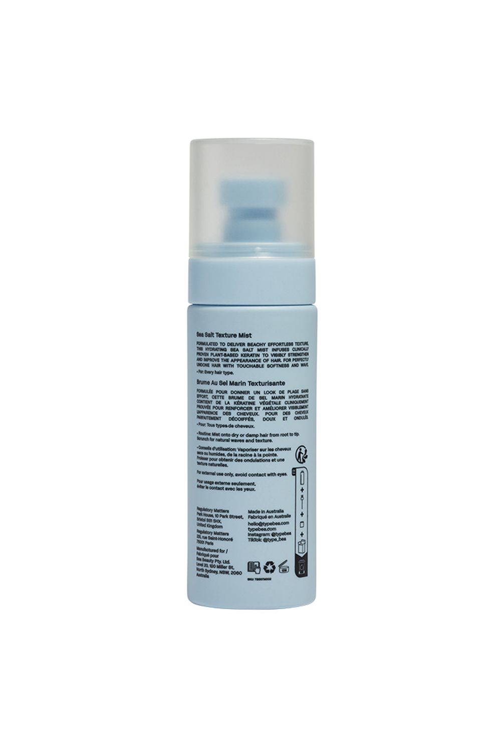 TYPEBEA S2 Sea Salt Texture Mist 100ml