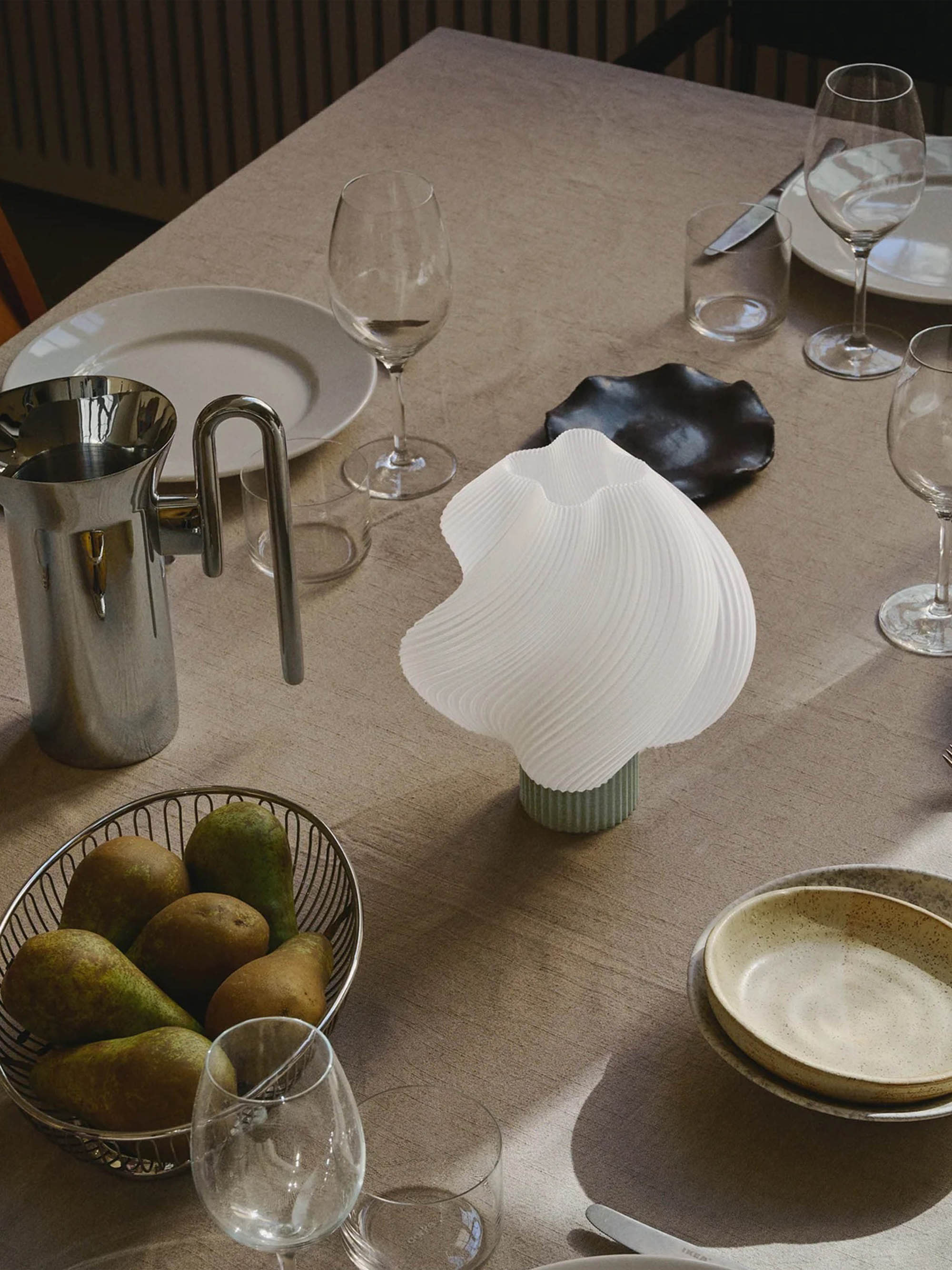 Mobile Tischlampe Soft Serve, dimmbar
