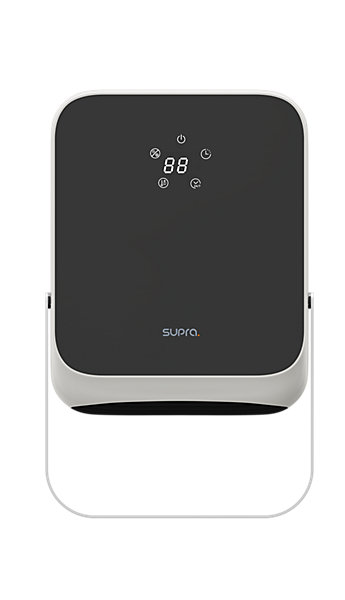Chauffage d'appoint soufflant pour salle de bain 2000W avec porte serviette, Supra Berenice
