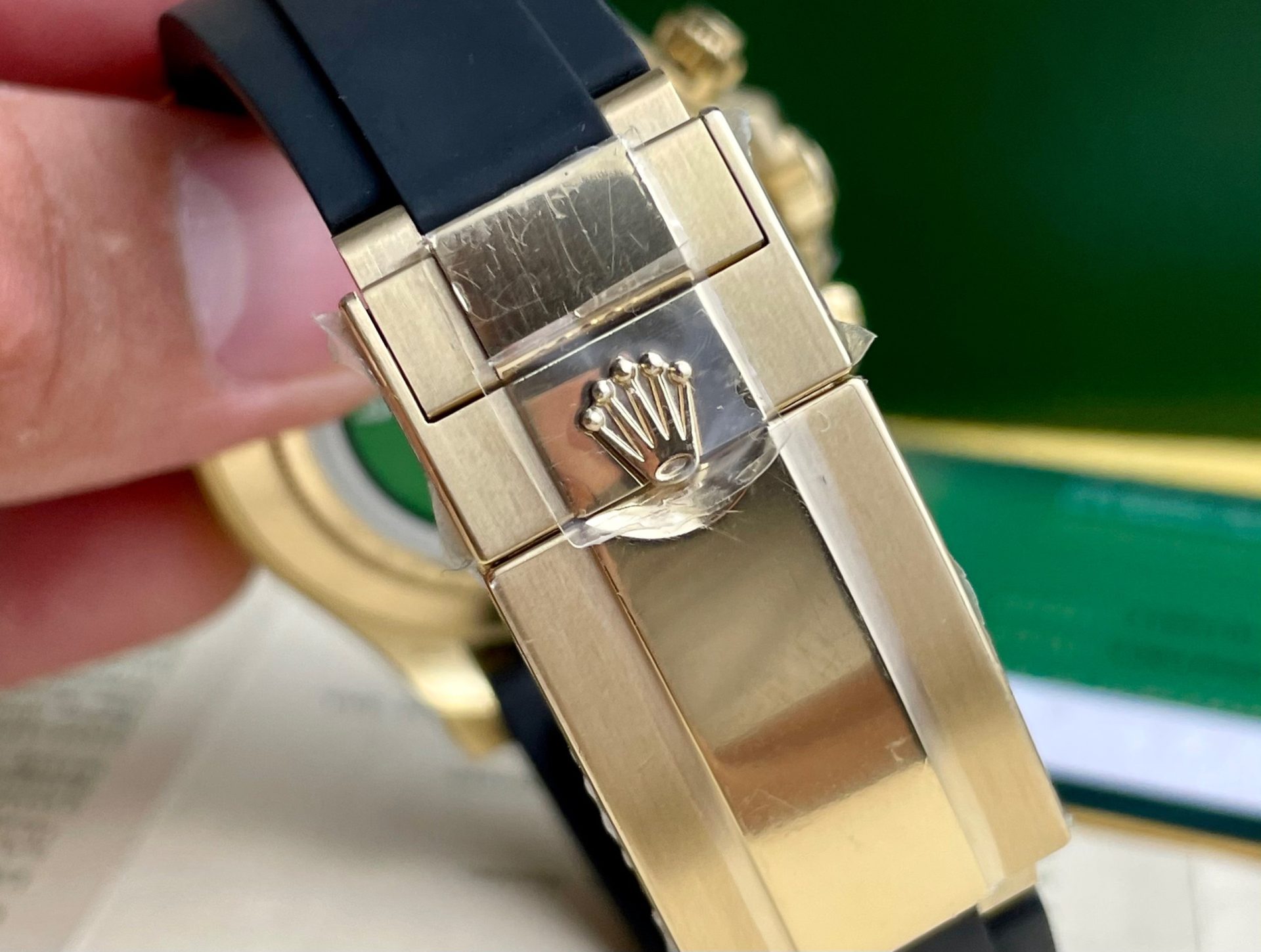 Rolex Daytona 116518LN YG Plated Meteorite Dial 40mm Oysterflex Super Clone