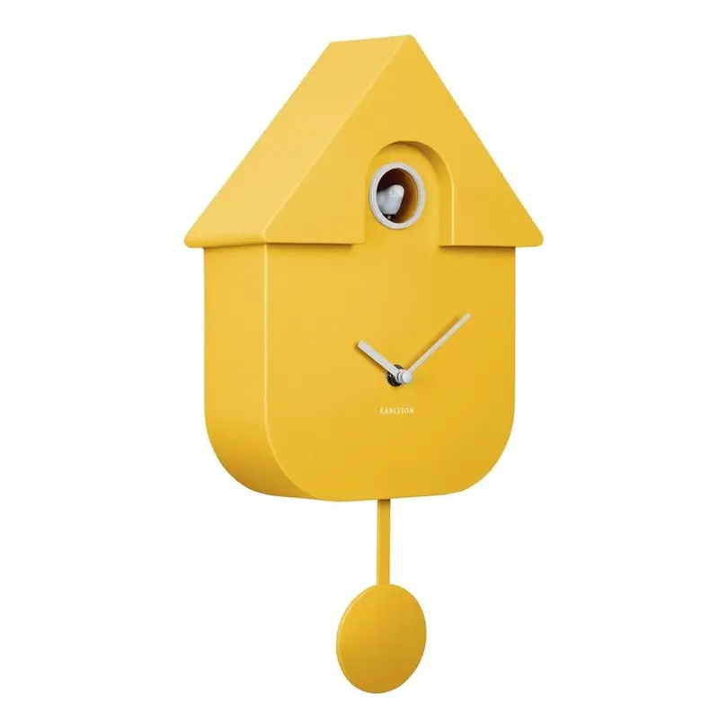 Wanduhr Bright Yellow
