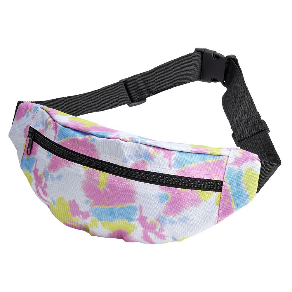 Sacoche banane polyester imprimé