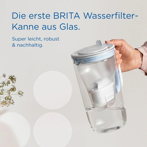 Wasserfilterkanne »One«, 2,5 L, hellblau