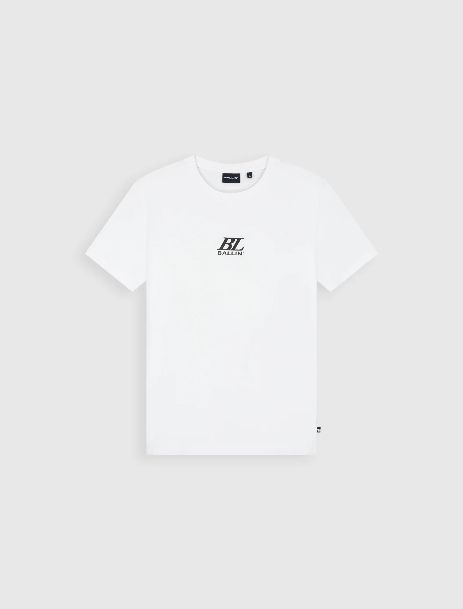Junior Stacked Logo T-shirt | White