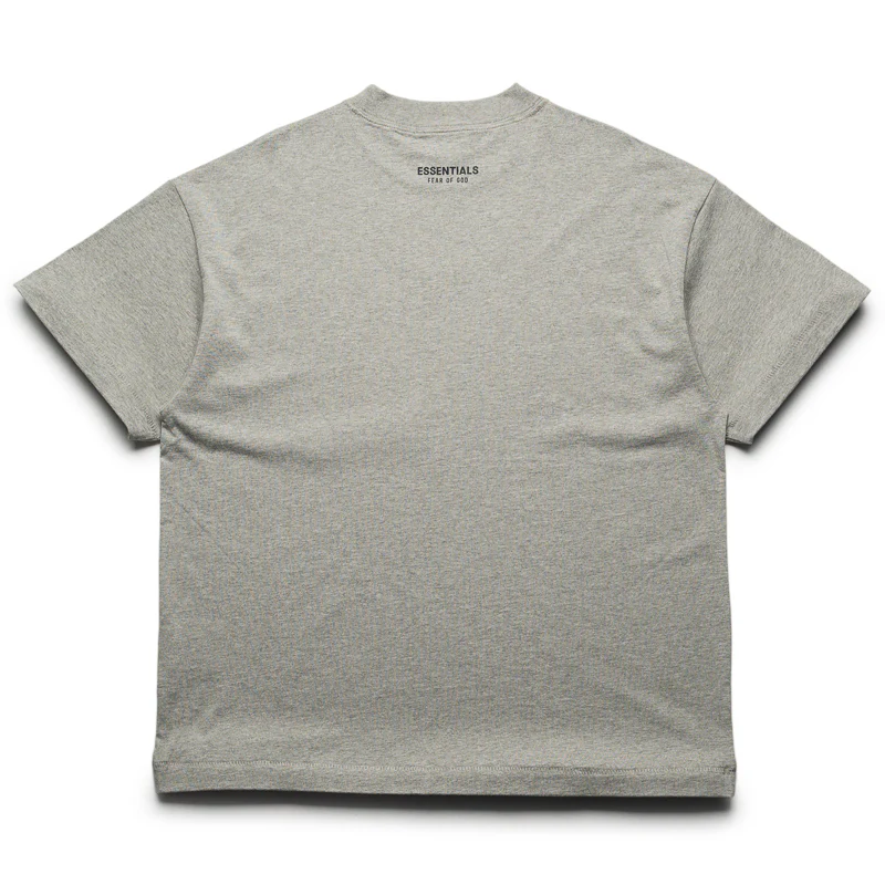 Fear Of God Essentials Vintage Fit Tee - Concrete Heather
