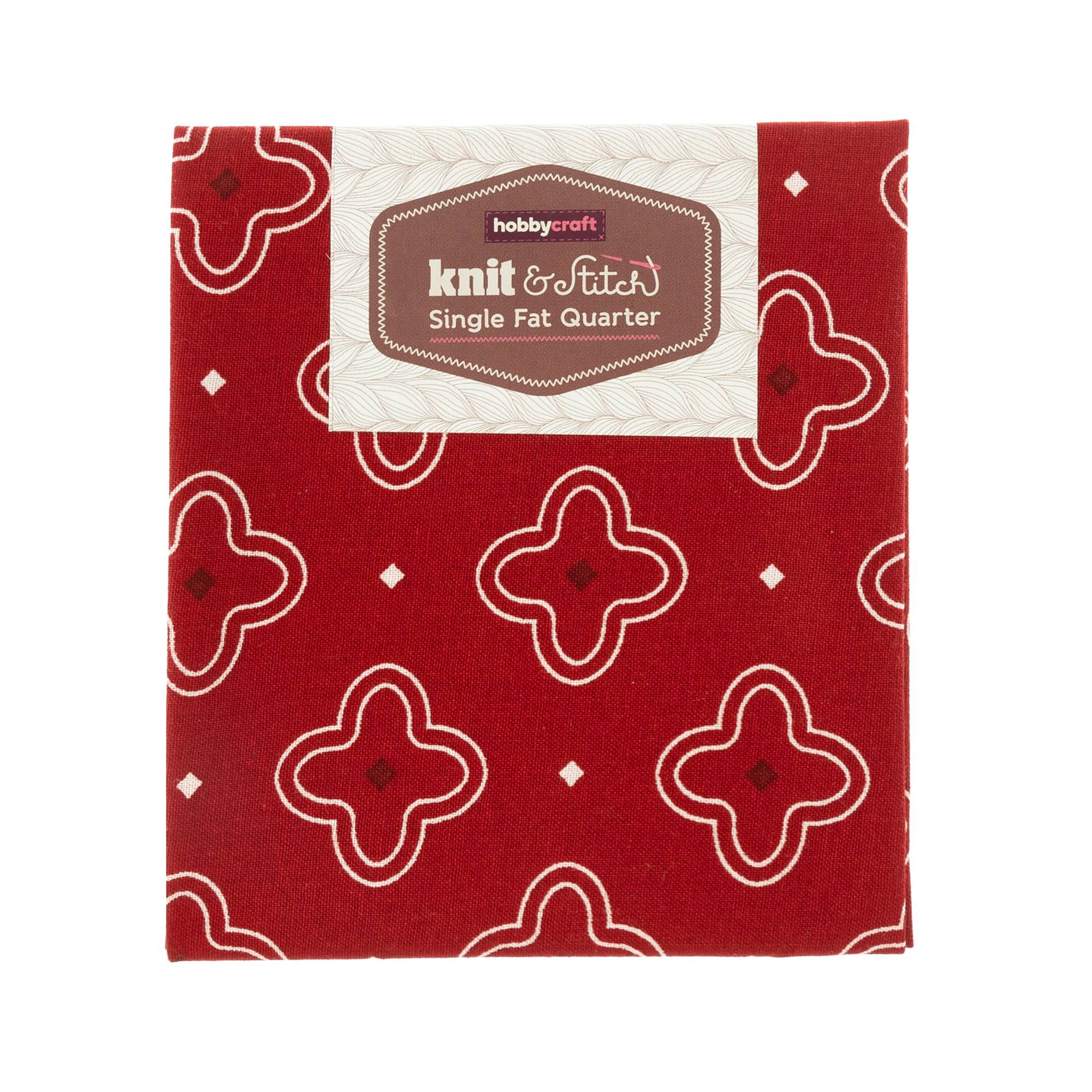 Red Cross Single Cotton Fat Quarter
