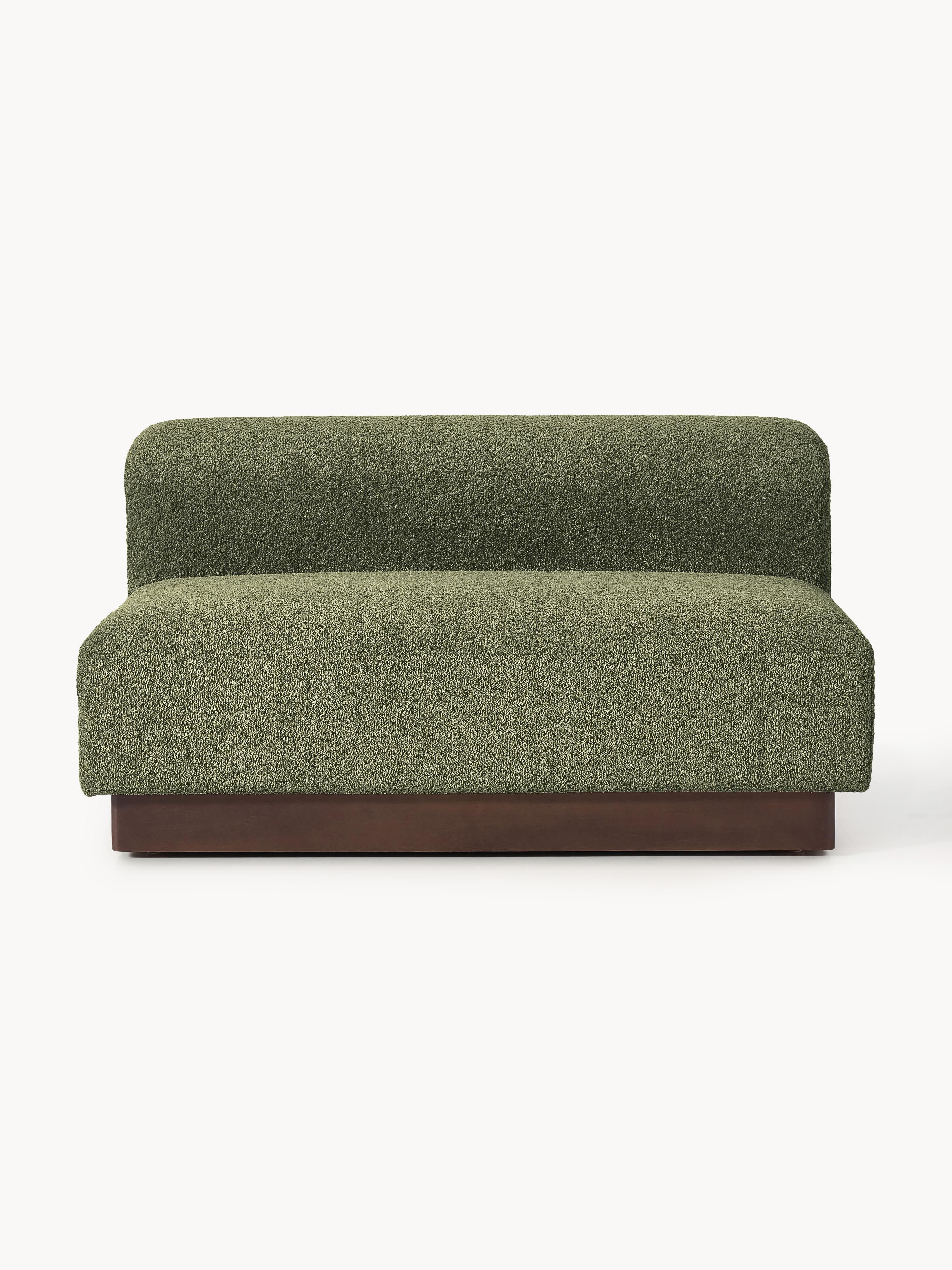 Sofa Natalie (2-Sitzer) aus Teddy-Bouclé