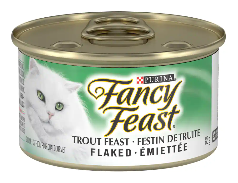 Purina Fancy Feast® Flaked Trout Wet Cat Food, 85-g