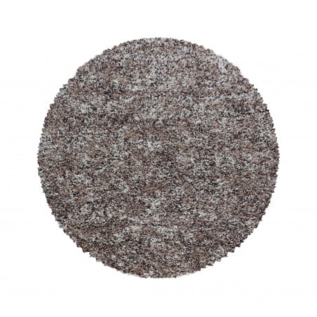 Dywan shaggy Enjoy beżowy multikolor 80 cm x 80 cm koło