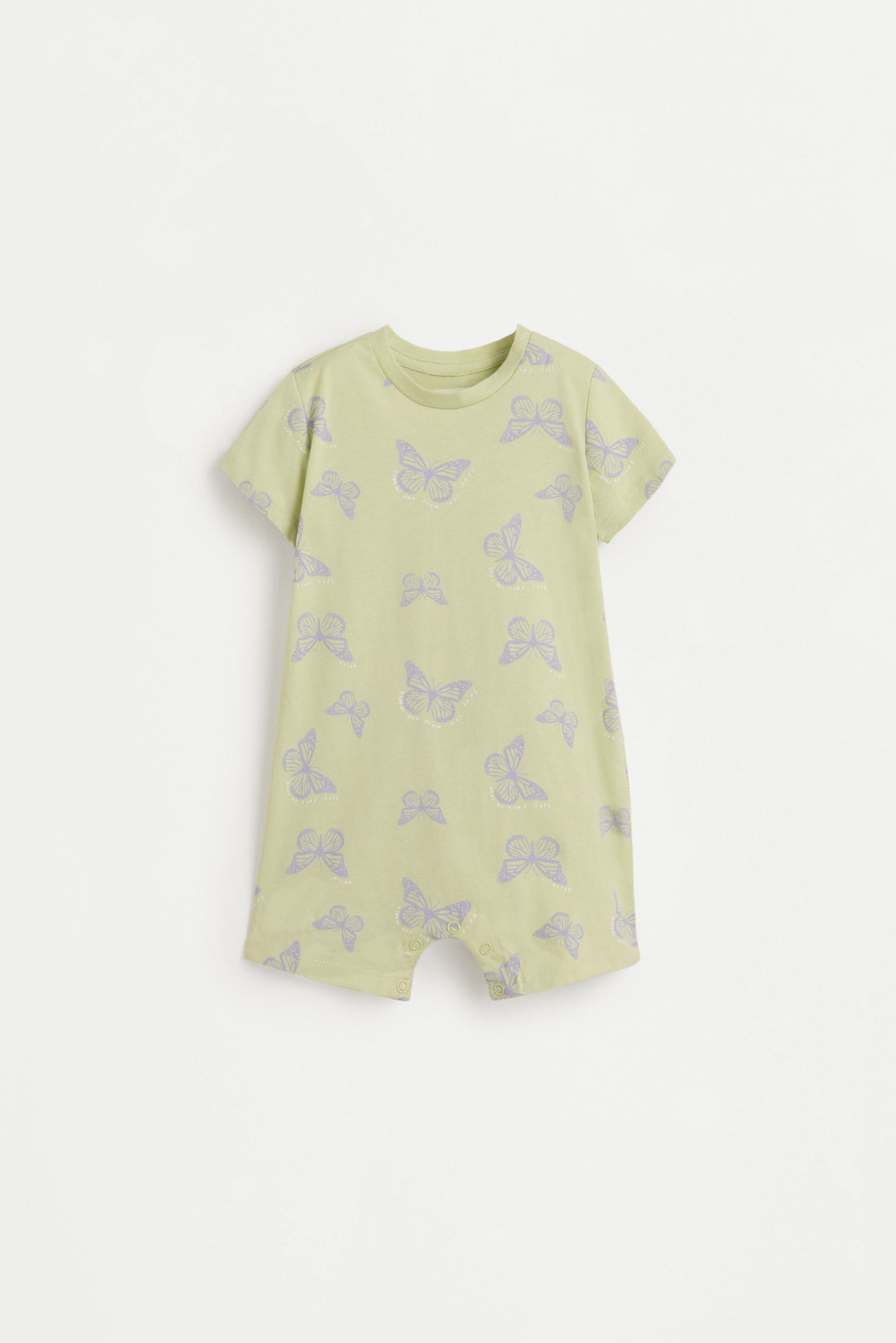Pijama corto estampado entero