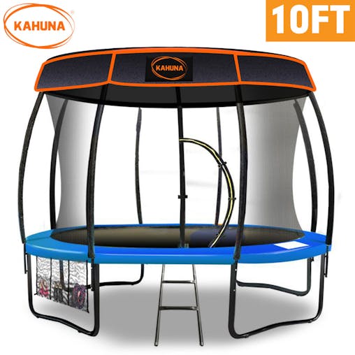 NNEDPE Kahuna Trampoline 10 ftRoof - Blue