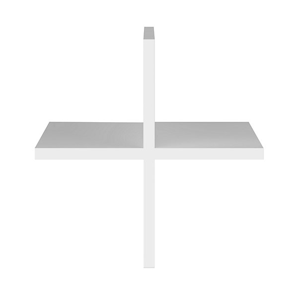 Croisillon pour étagère GoodHome Mixxit blanc