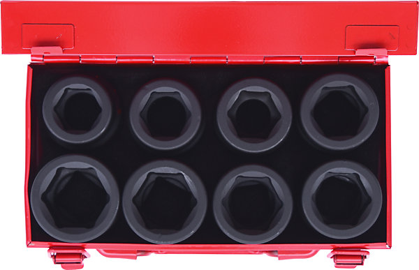 KS Tools - 515.0610 - Coffret de douilles à chocs 1'', 8 pièces