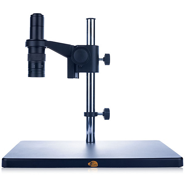 Microscope Numérique Earth Pro MCEP-0.5X - Zoom 7-45x, écran 8, Support 200 mm, éclairage 56 LED