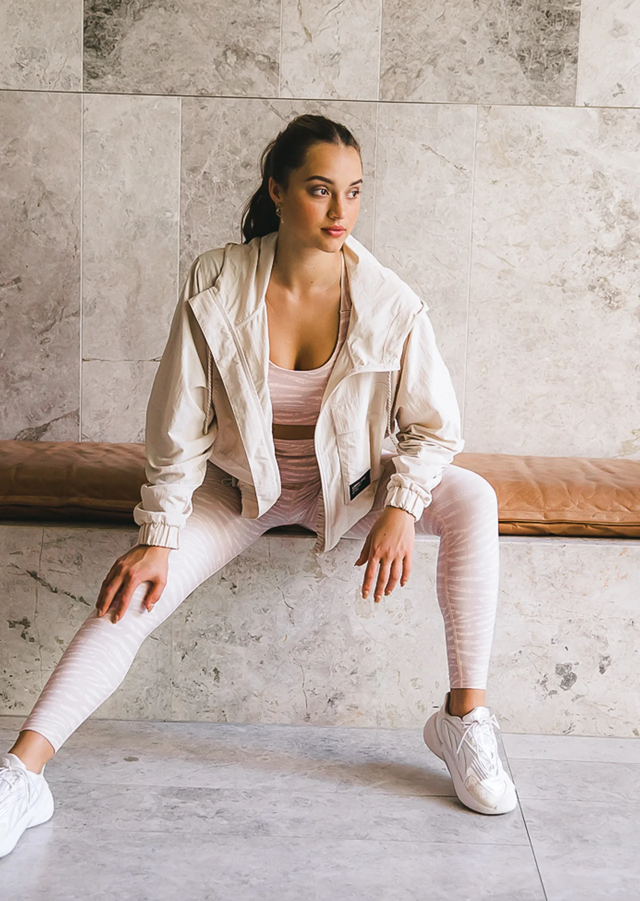 Utility Shirred Jacket