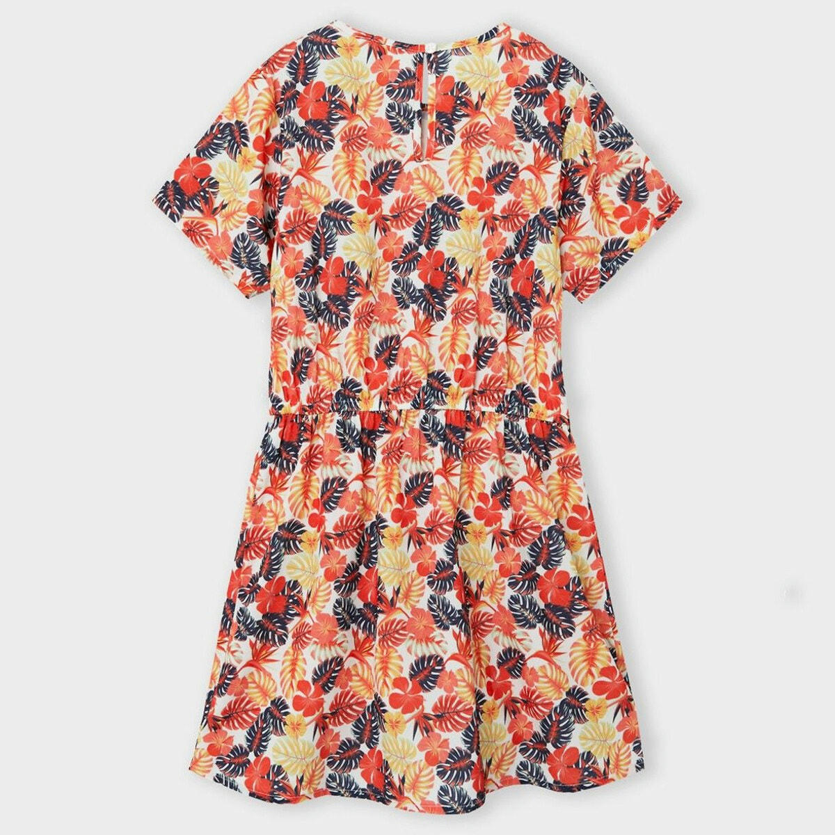 Robe imprimée manches courtes