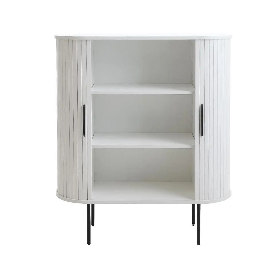 Nordic Home - Kelly wandkast hout - wit