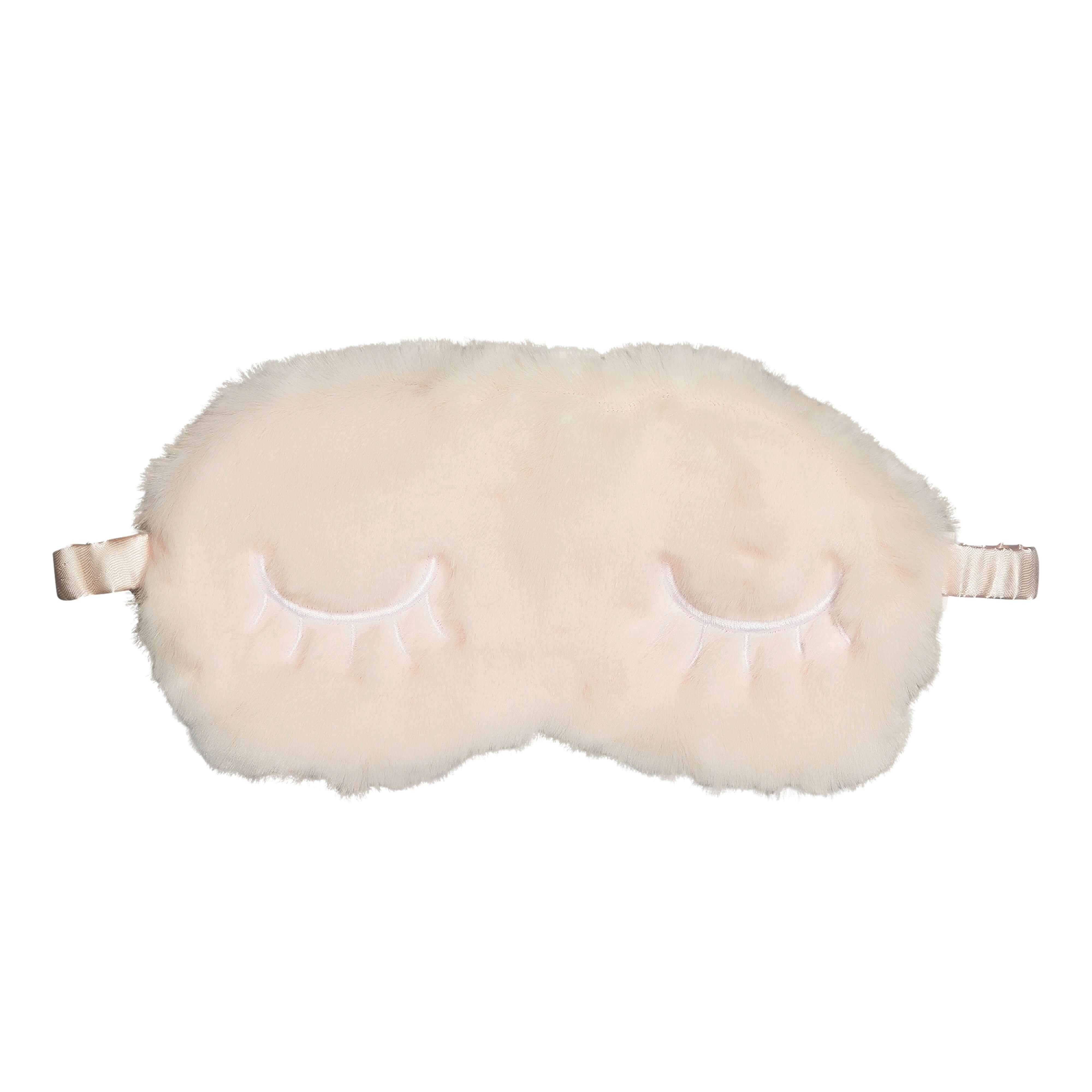 - Masque de nuit cils brodés