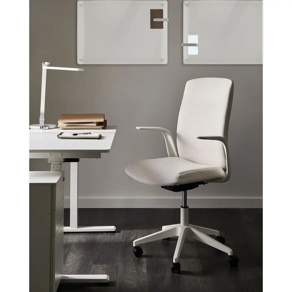 CAPTAIN - Bureaustoel - Lichtbeige - Polyester