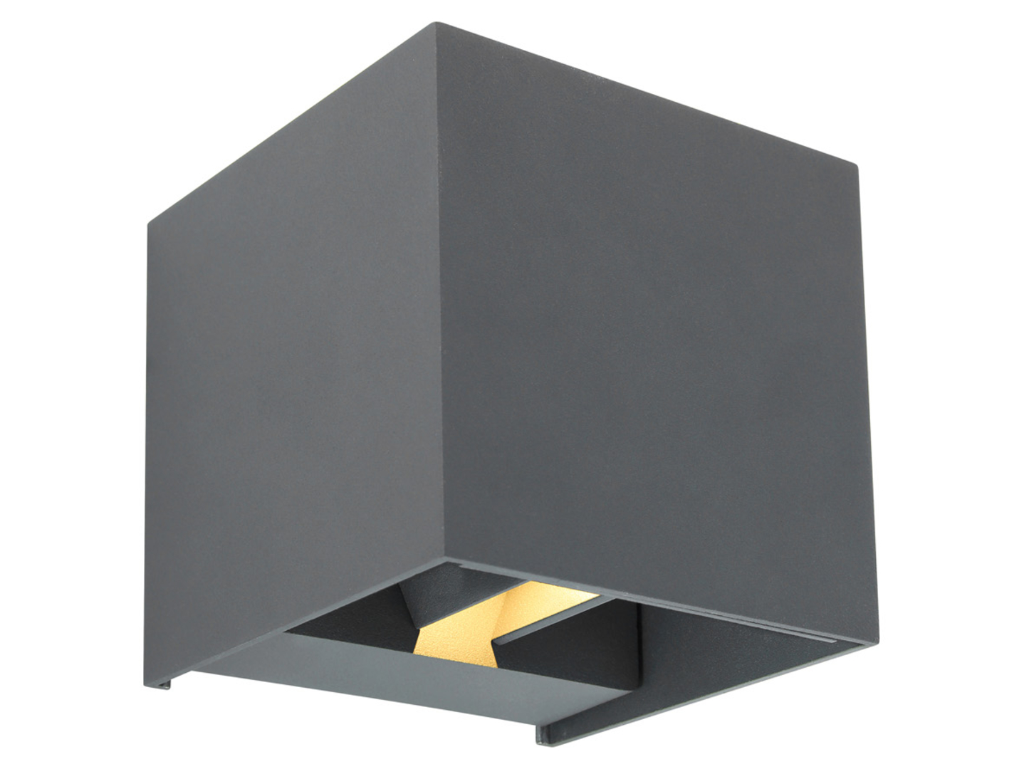 Kinkiet zewnętrzny Veronika LED aluminiowy szary