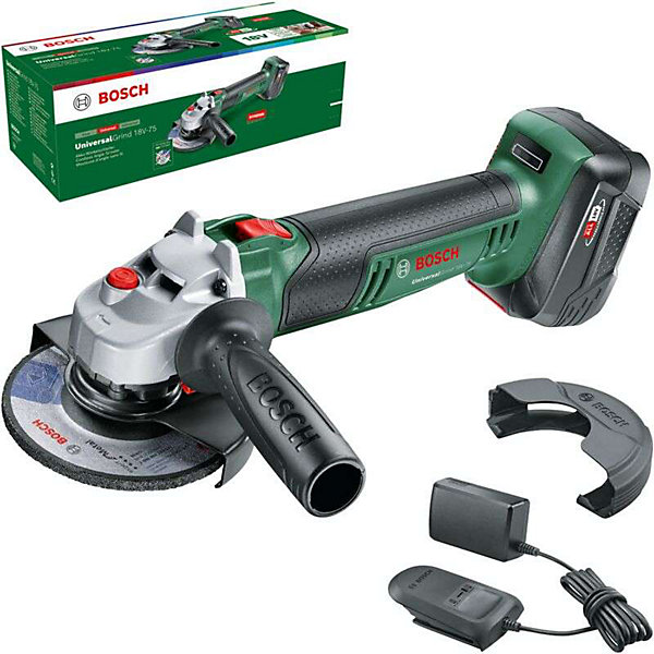 Meuleuse angle bosch sans fil 12000 18 V Batterie 4.0 Ah 12.5 cm