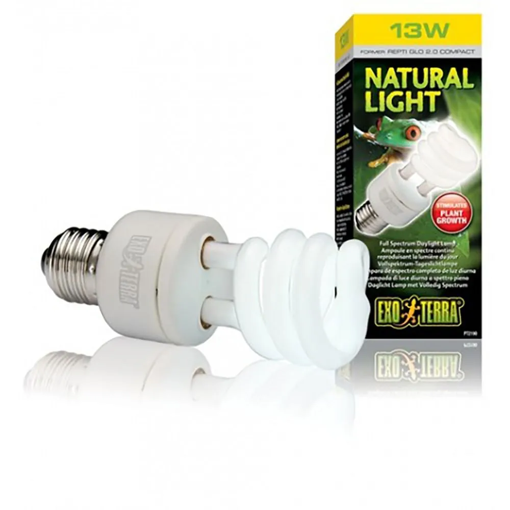 Exo Terra Natural Light full spectrum daylight bulb