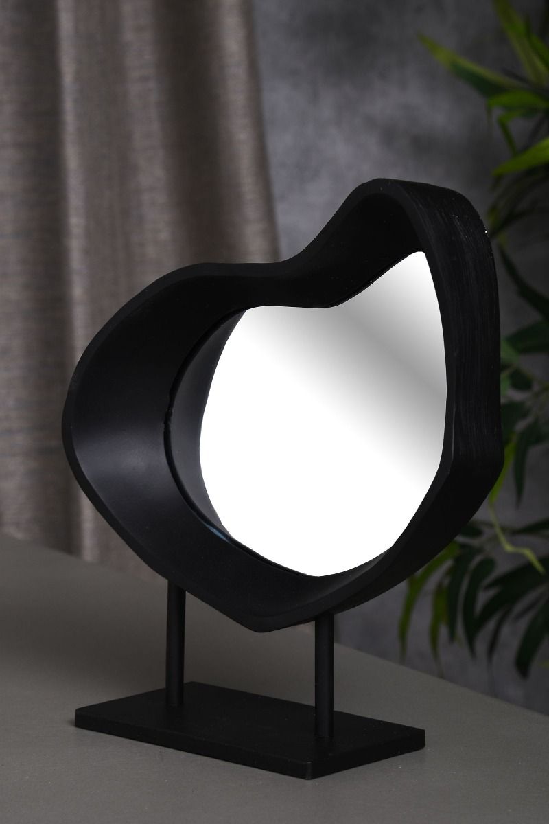Lustro stojące oval 23x28 cm