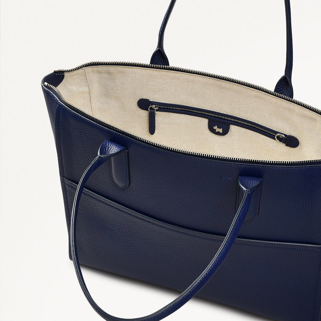 Oak Street - Medium Ziptop Tote Bag