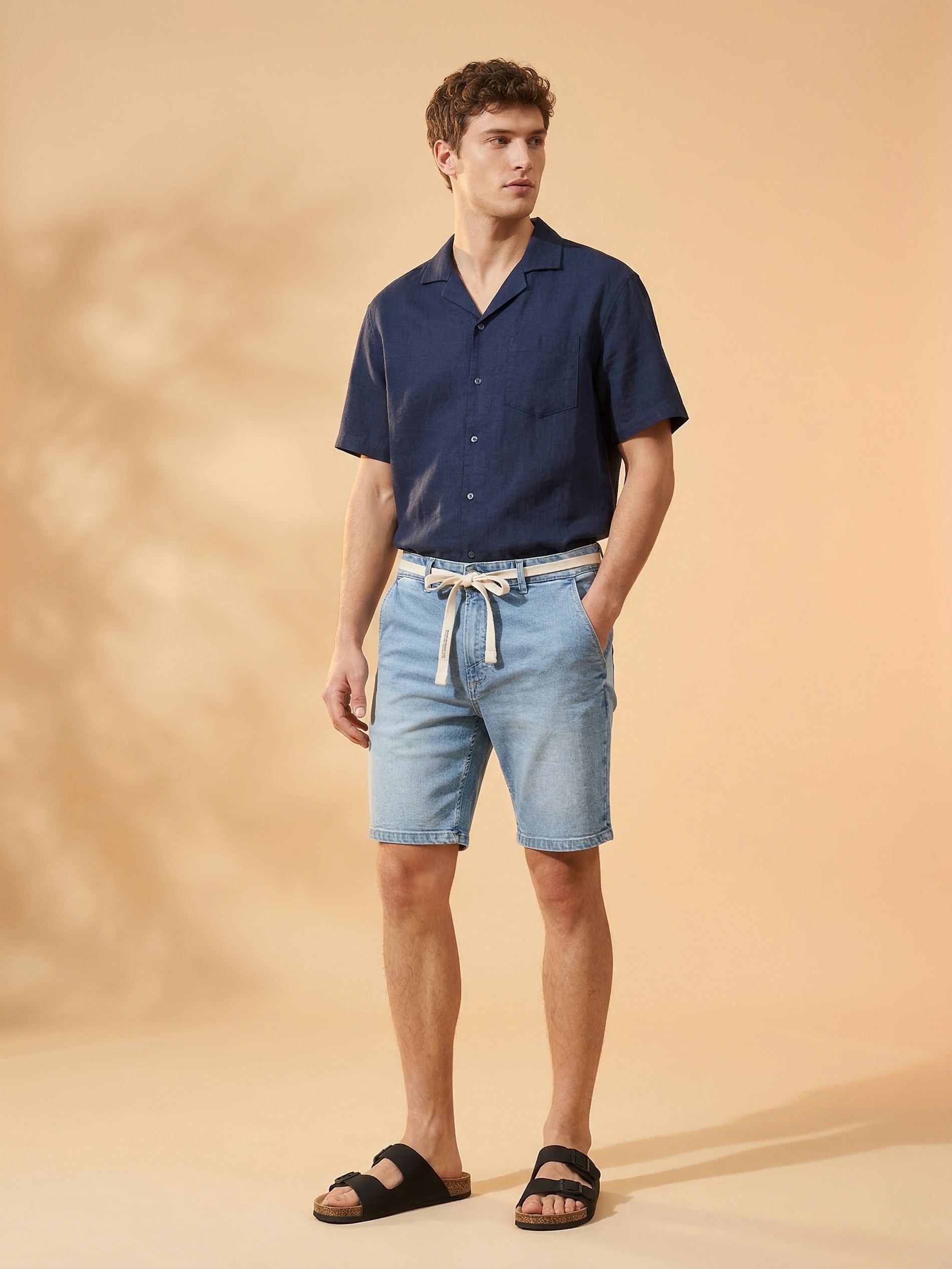 Szorty jeansowe slim