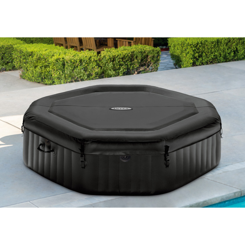 PureSpa octogonal Jets & Bulles 6 personnes Ø 2,18 x 0,71 m INTEX