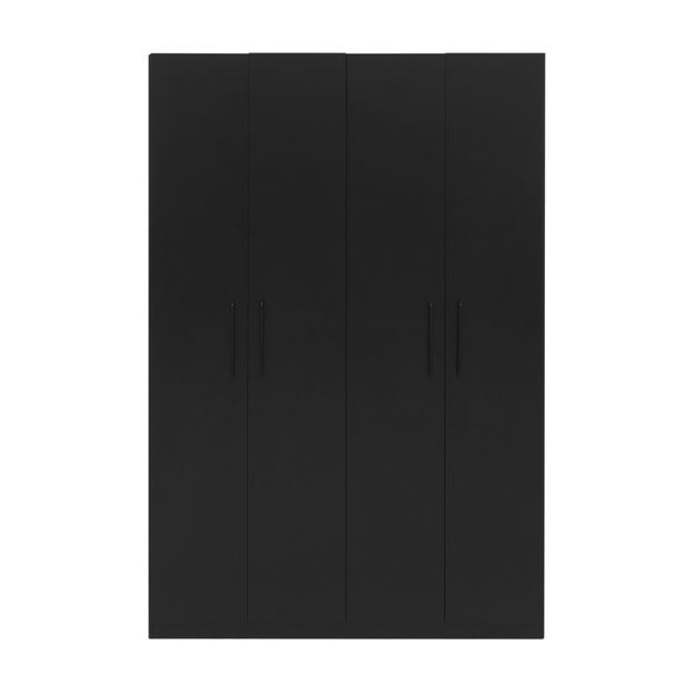 GUARDA-ROUPA 4 PORTAS 2 GAVETAS LIVE