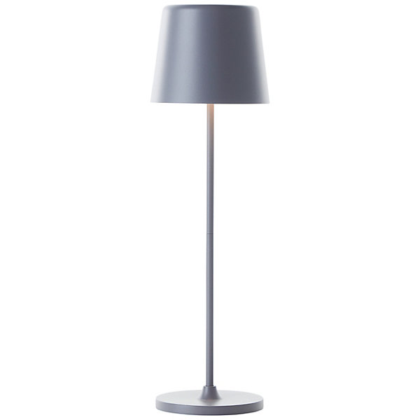 KAAMI lot de 2 lampes extérieures LED intégrée 2W gris dépoli 310 lumen 3000 kelvinIP44