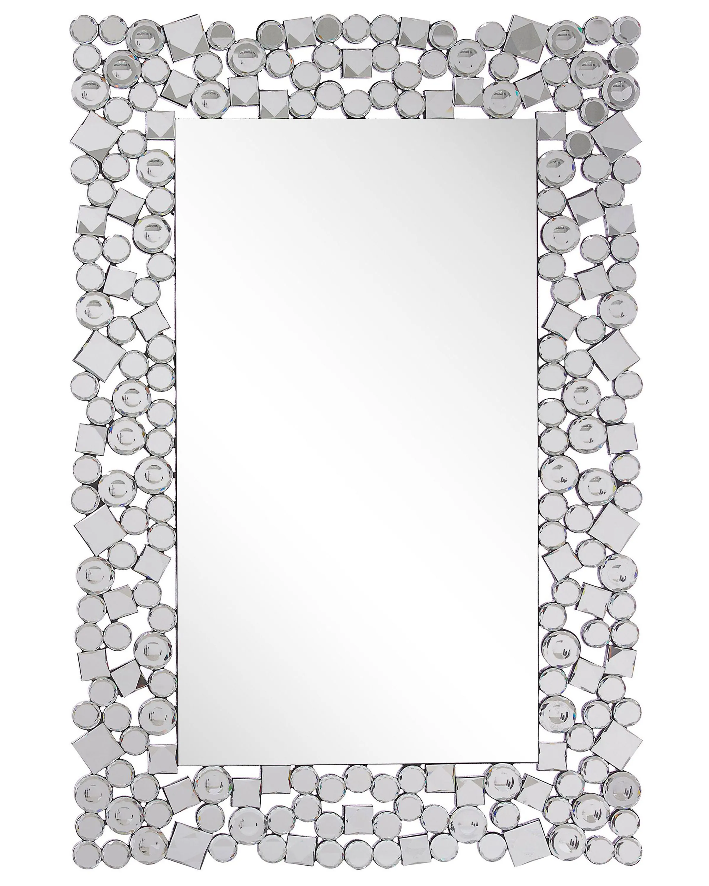 Wall Mirror MERNEL 60 cm 90 cm Silver