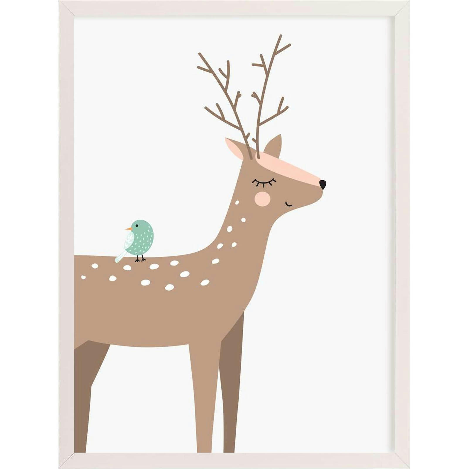 FOREST FRIENDS - Tableau Enfants Bois Marron