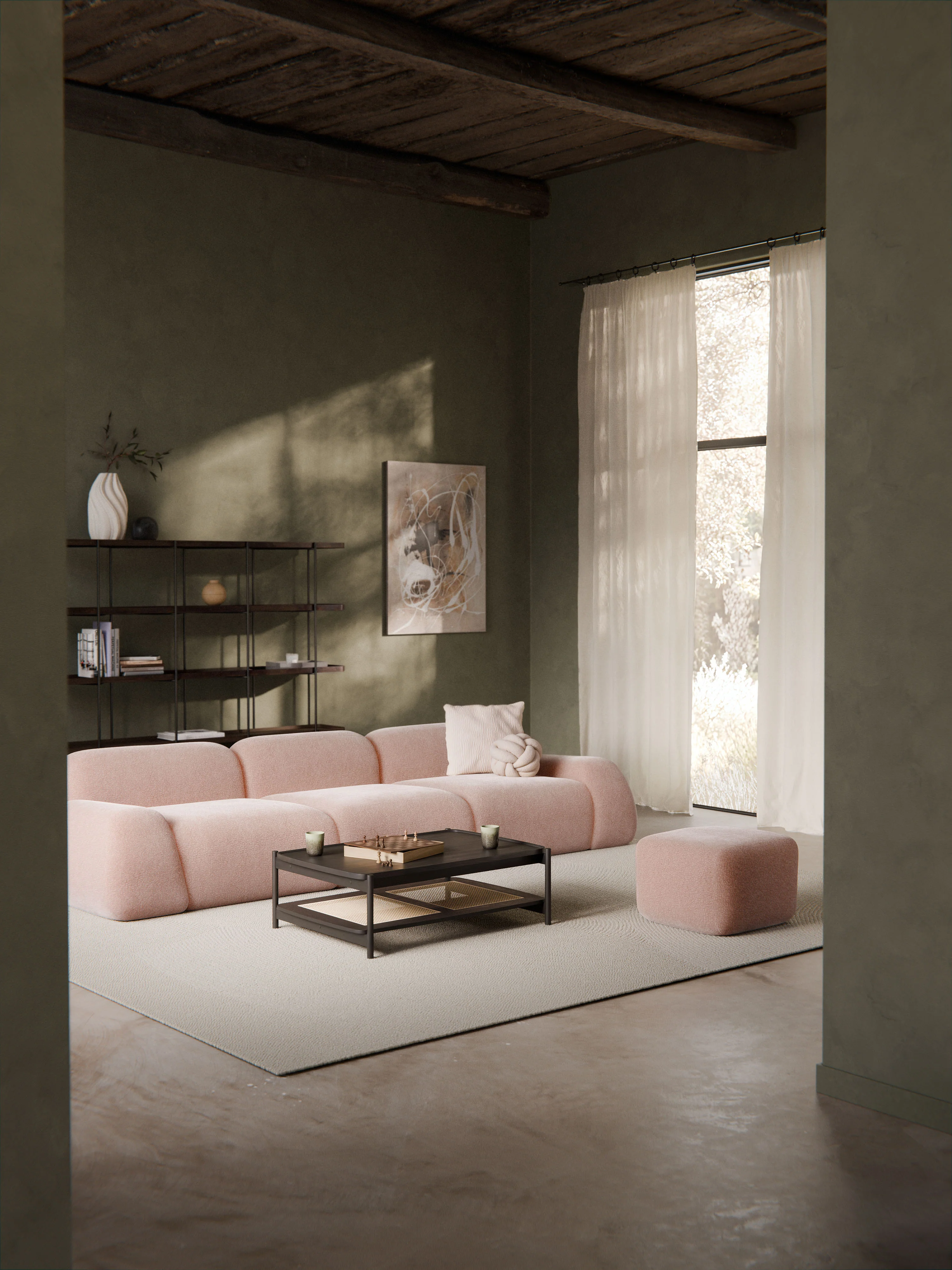 Modulares Sofa Wolke (4-Sitzer)