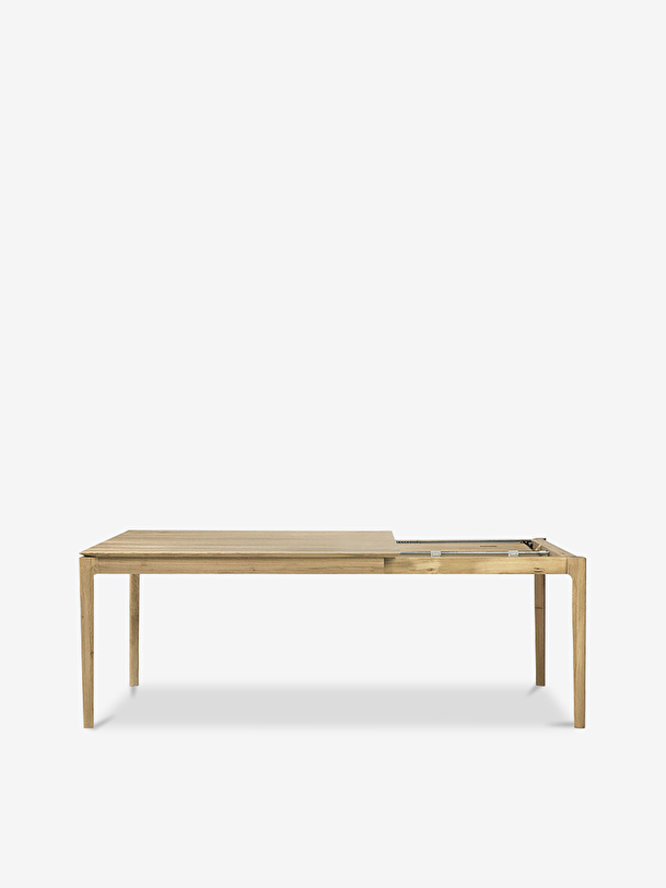 Table a rallonge bok - ethnicraft chene clair