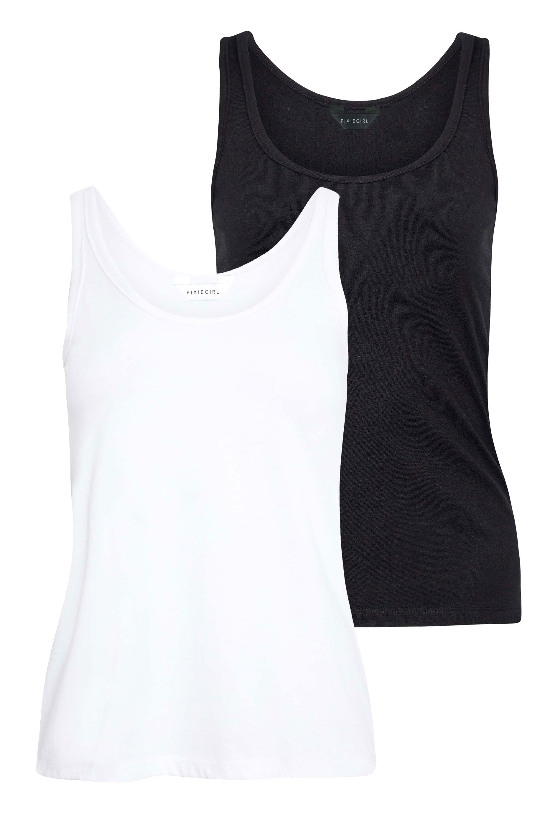 PixieGirl Petite 2 Pack Vest Tops