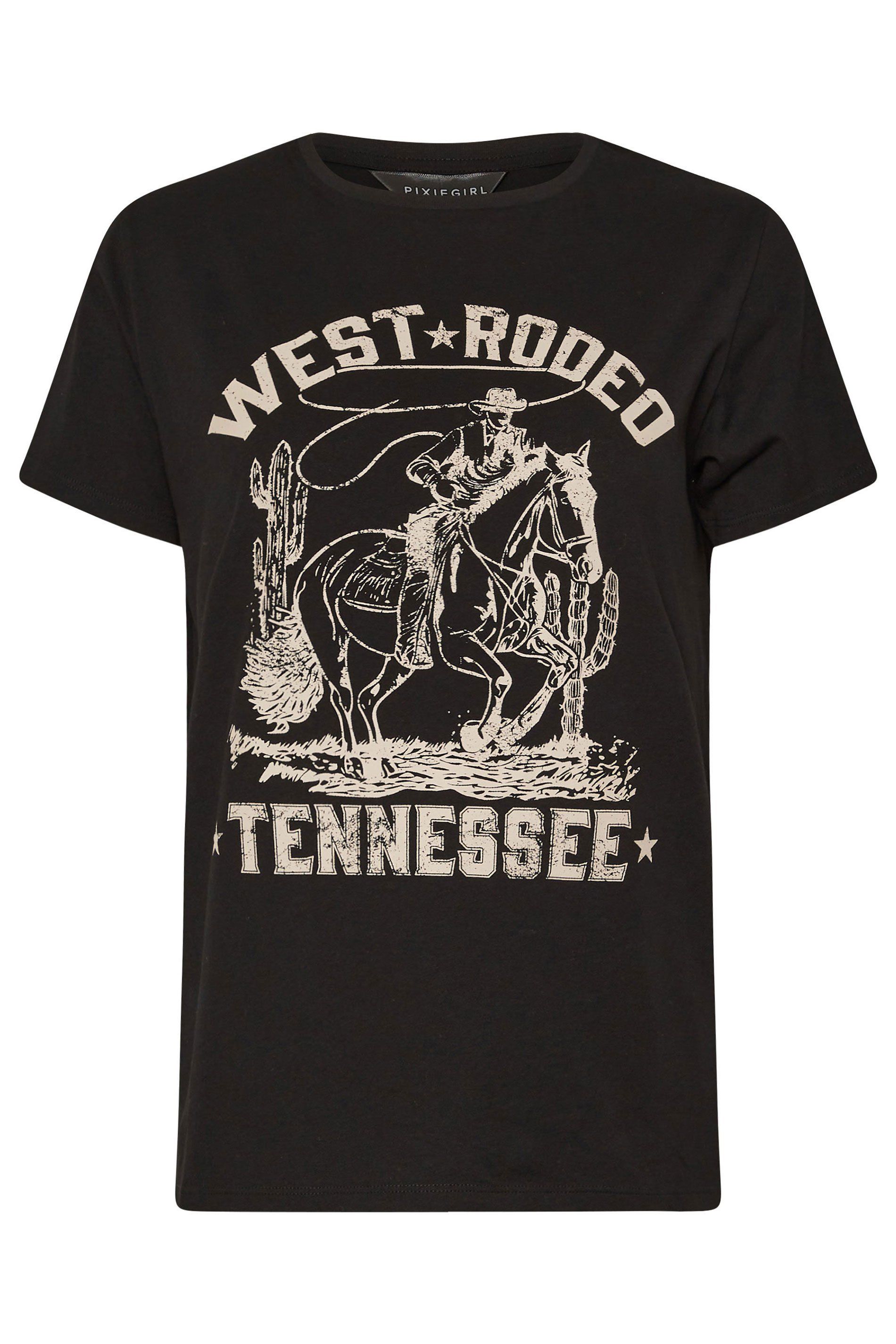 PixieGirl Petite 'West Rodeo' Graphic T-Shirt
