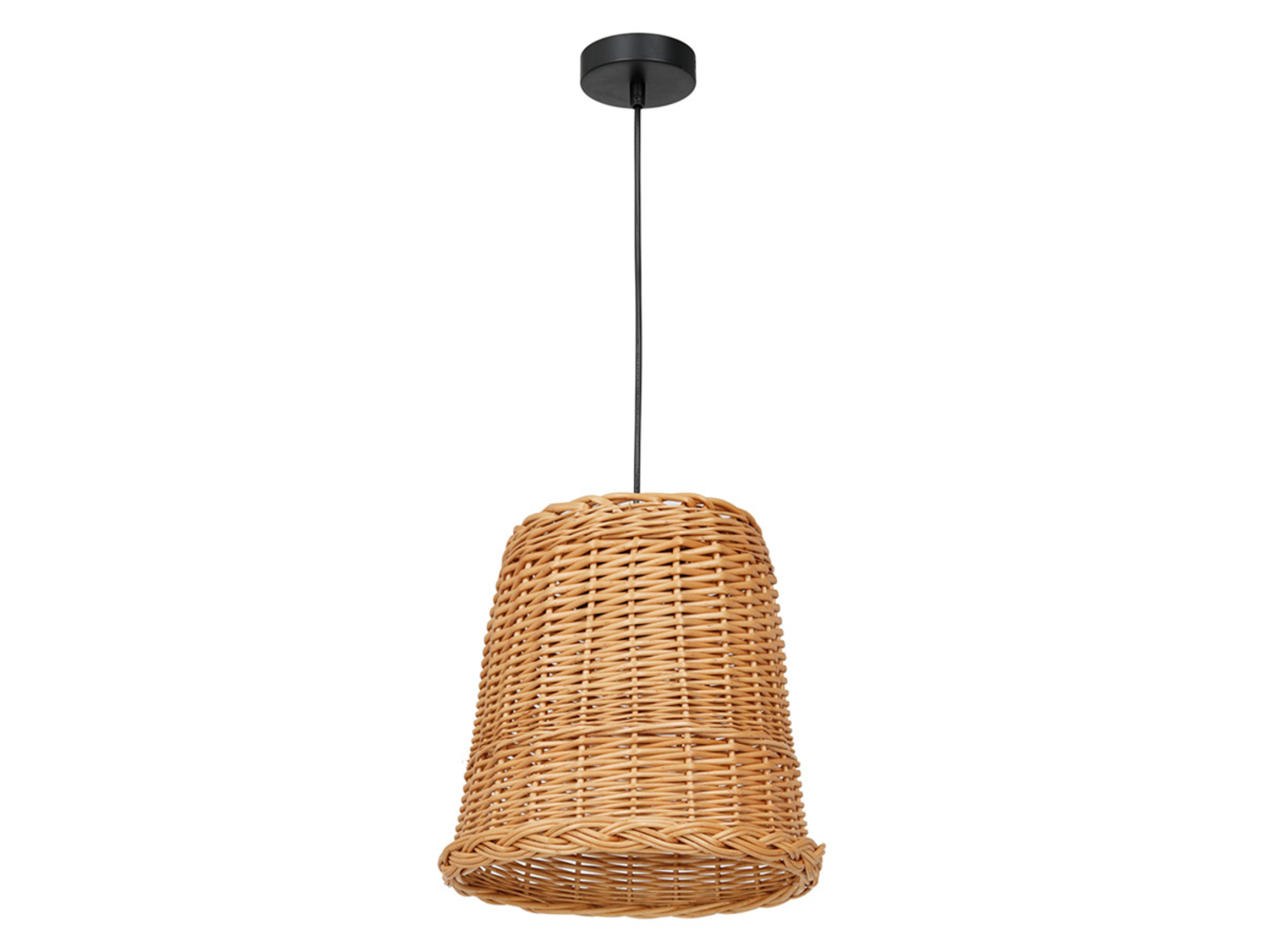 Lampa wisząca Vimini drewniana brązowa