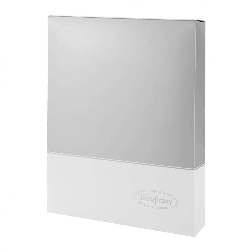 Pudełko prezentowe Silver 40x30x7 srebrne białe ozdobne