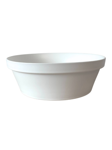 Umywalka nablatowa ceramiczna MADA-MW Biały Mat 40 cm