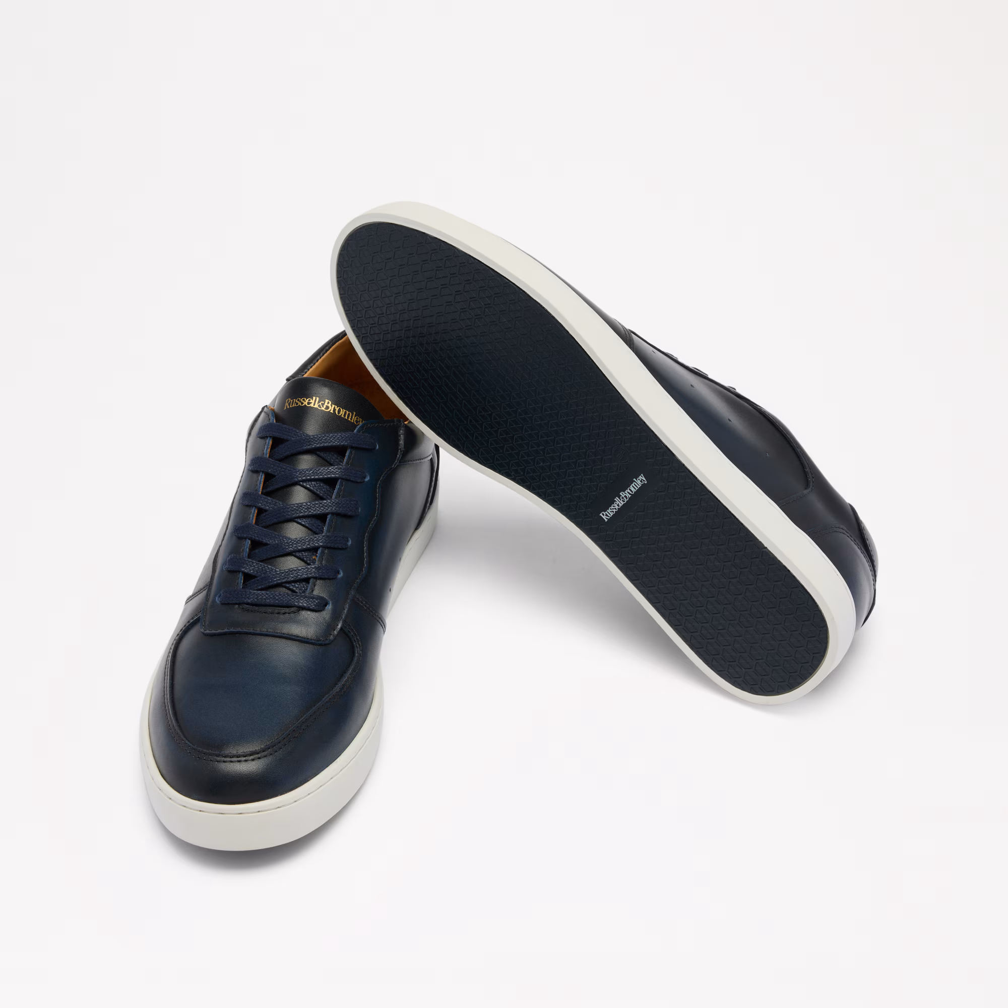 Rebounded<br>Oxford Leather Trainer