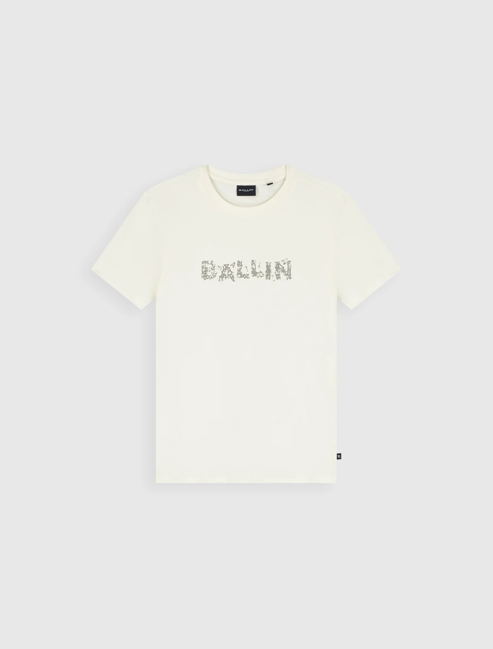 Junior Stamped Logo T-shirt | Ecru