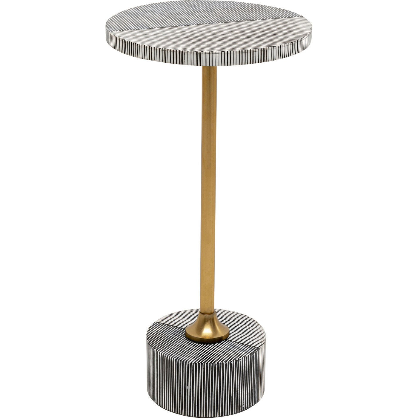 Kare Design Bijzettafel Domero Double Ø25cm goud